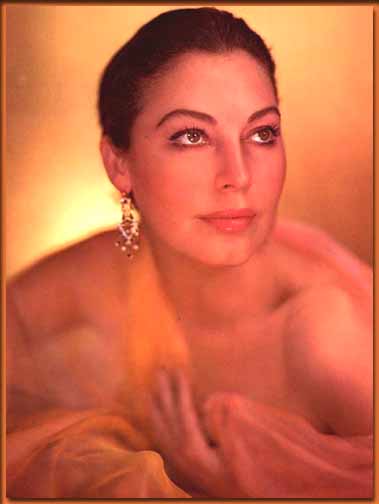 Perhaps the high cheekbones is a giveaway Ava Gardner a Native American